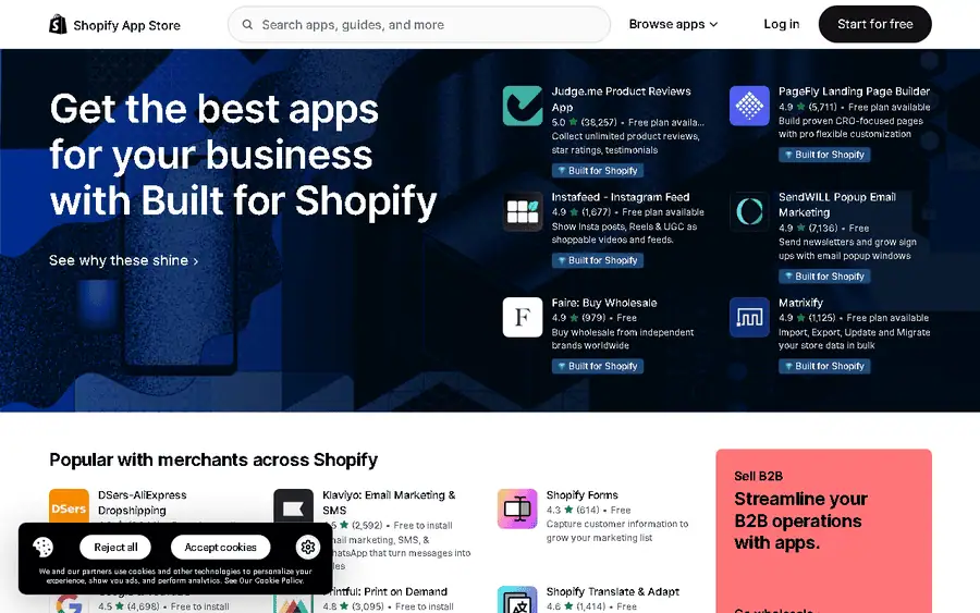 Shopify Collabs affiliate program - commission rates and program details