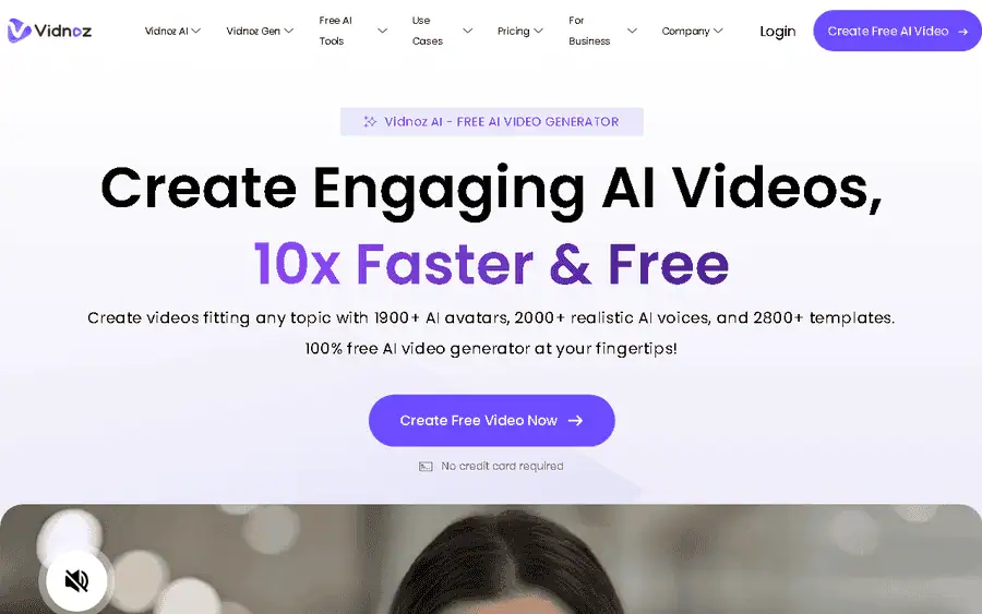 Vidnoz AI affiliate program - commission rates and program details