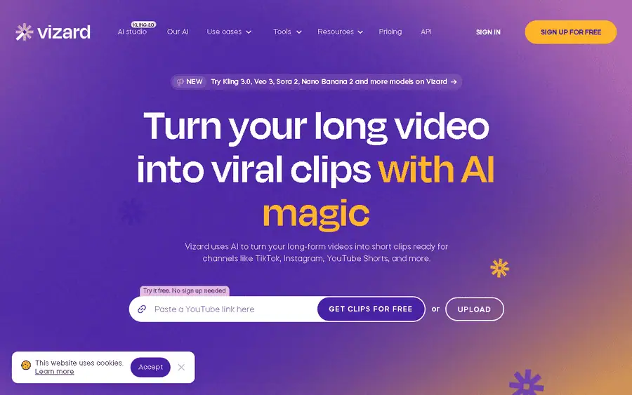 Vizard AI affiliate program - commission rates and program details