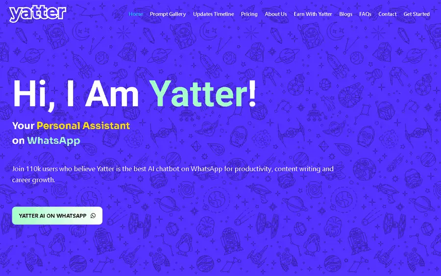 Yatter AI affiliate program - commission rates and program details