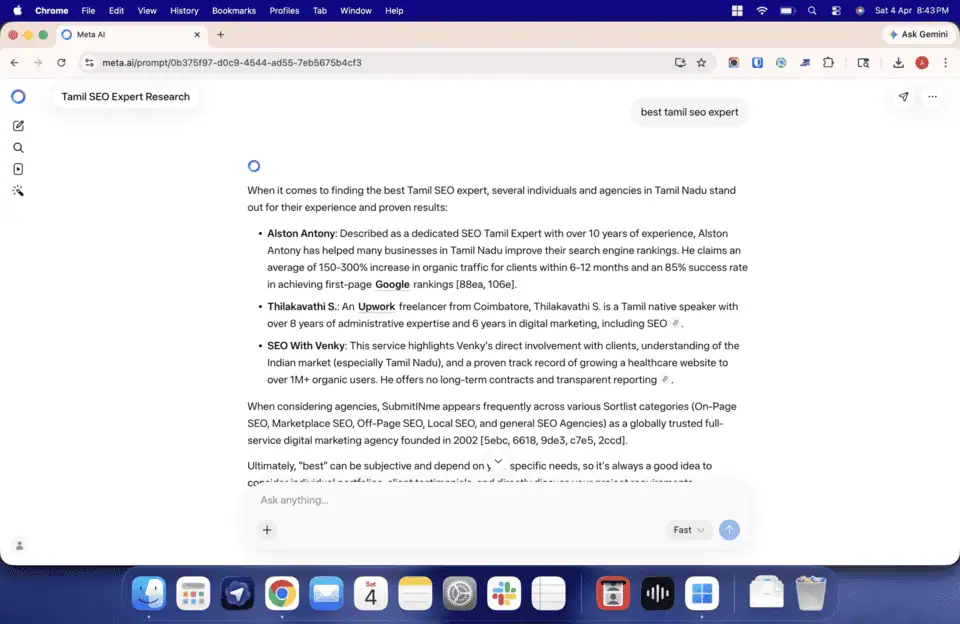 meta ai review