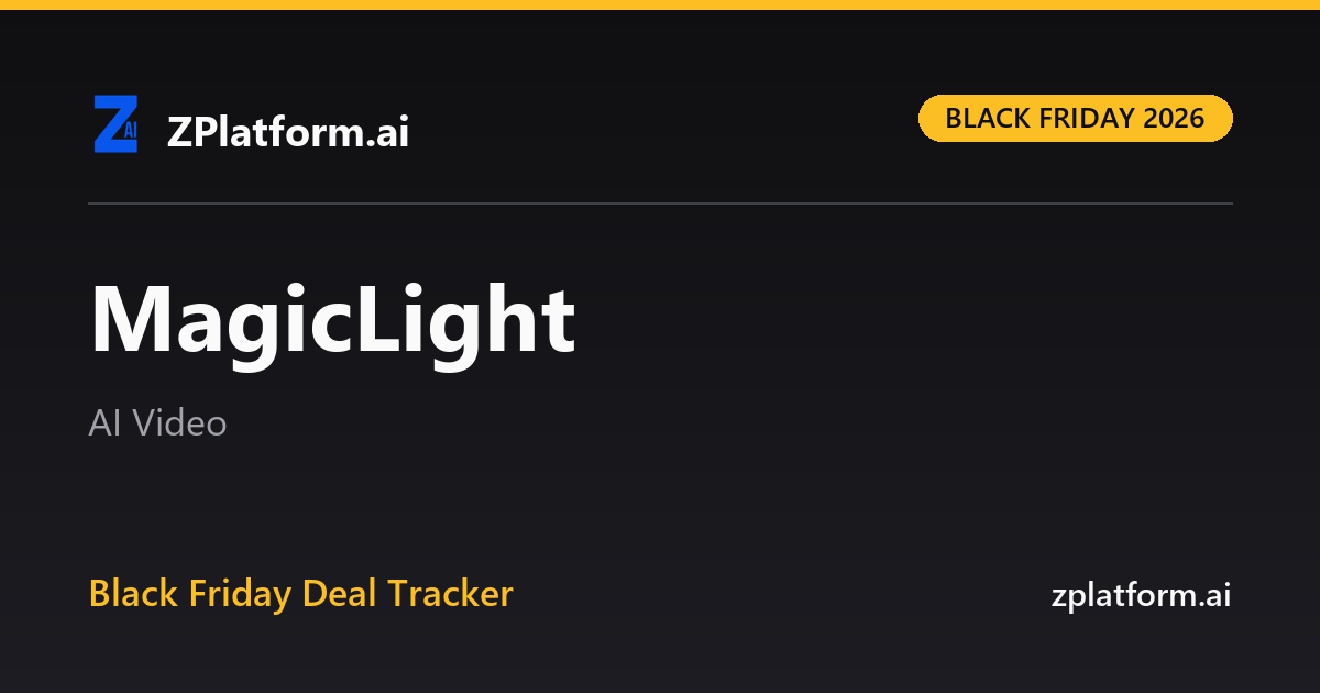MagicLight Black Friday 2026 deal