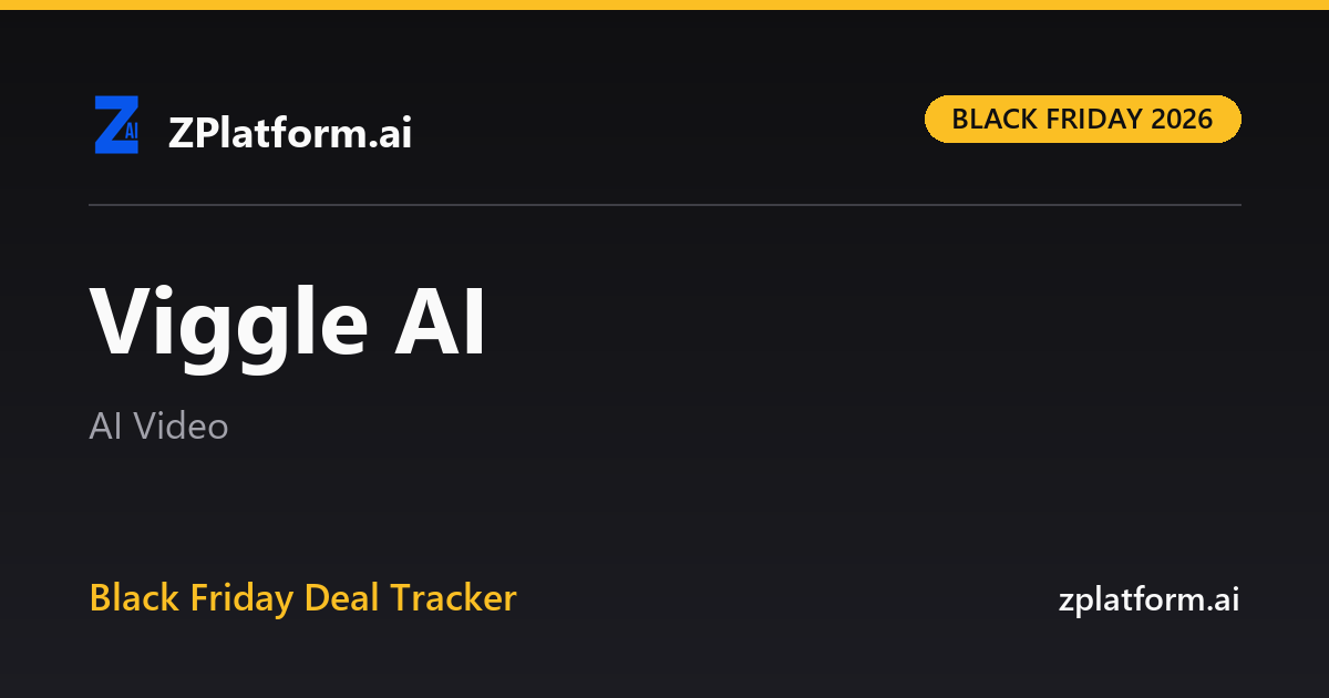 Viggle AI Black Friday 2026 deal